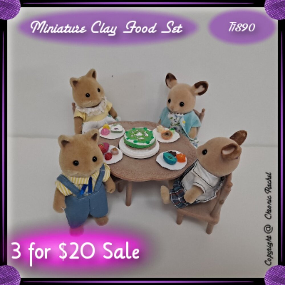 5-Piece Summer Party Glued Together Meals